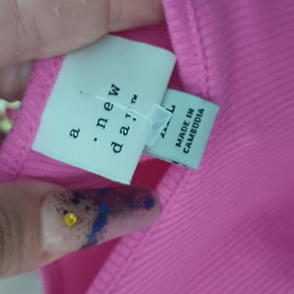 A New Day Women's Midi Ballet Dresswith Pockets Pink - Picture 6 of 9